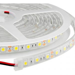 CINTA LED 7.2 W/MT DE 5 MT, 5050, 30 LED/MT IP20, DC12V 6500K, 600LM/MT